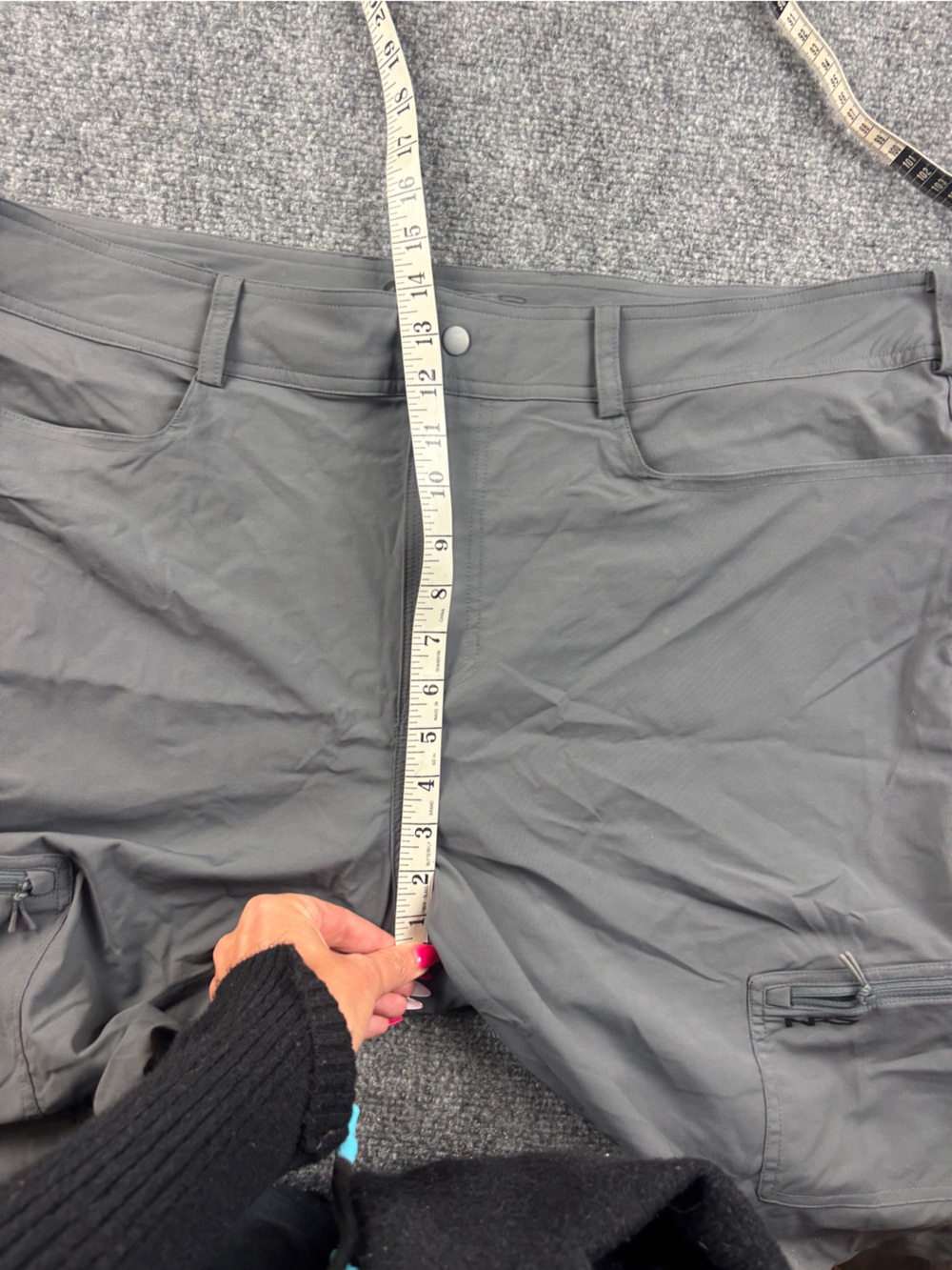 NRS Men’s Grey Guide Shorts size: 40 - Picture 3 of 9